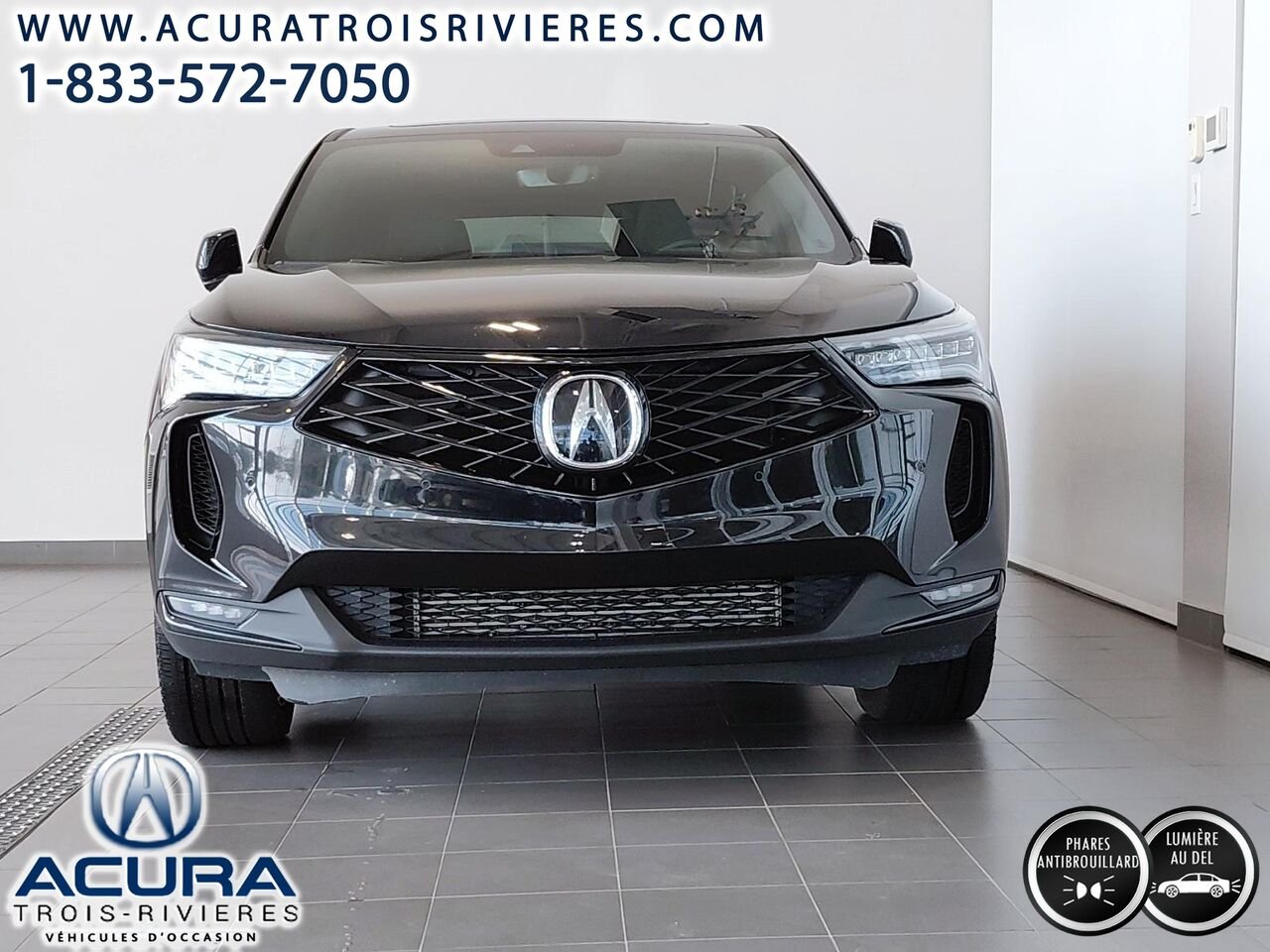Acura RDX A-Spec sh-awd, toit pano, lumières DEL 2025 Noir Trois-Rivières - photo #2