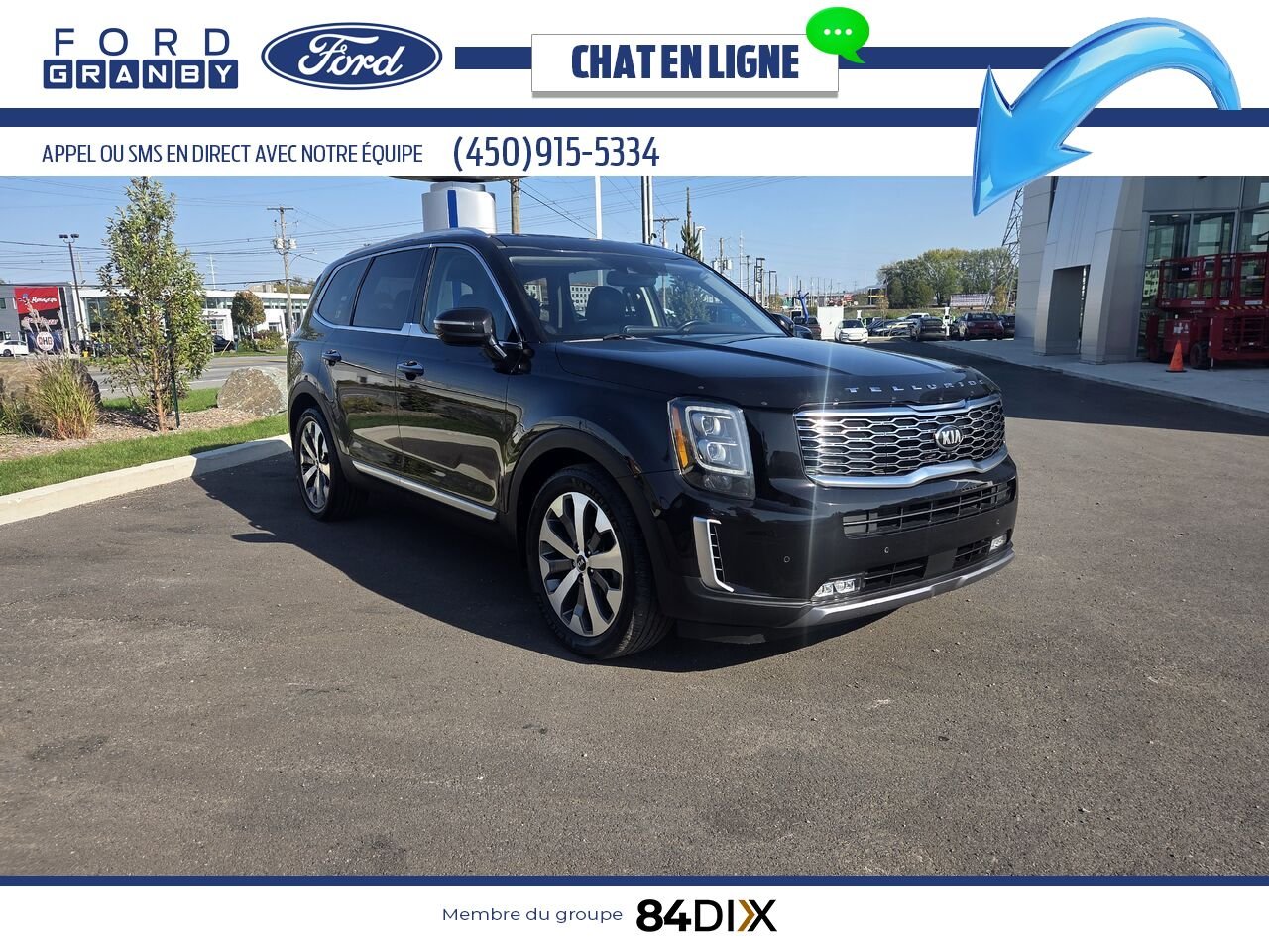 Kia Telluride 2021 Noir Granby - photo #0