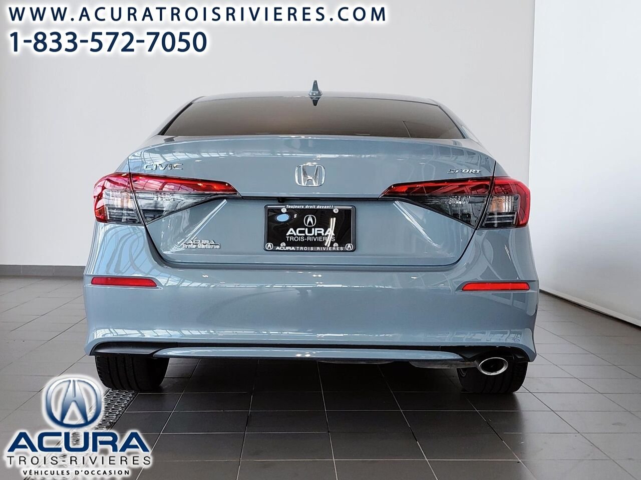 2022 Honda Civic Berline Sport Grey Trois-Rivières - photo #8