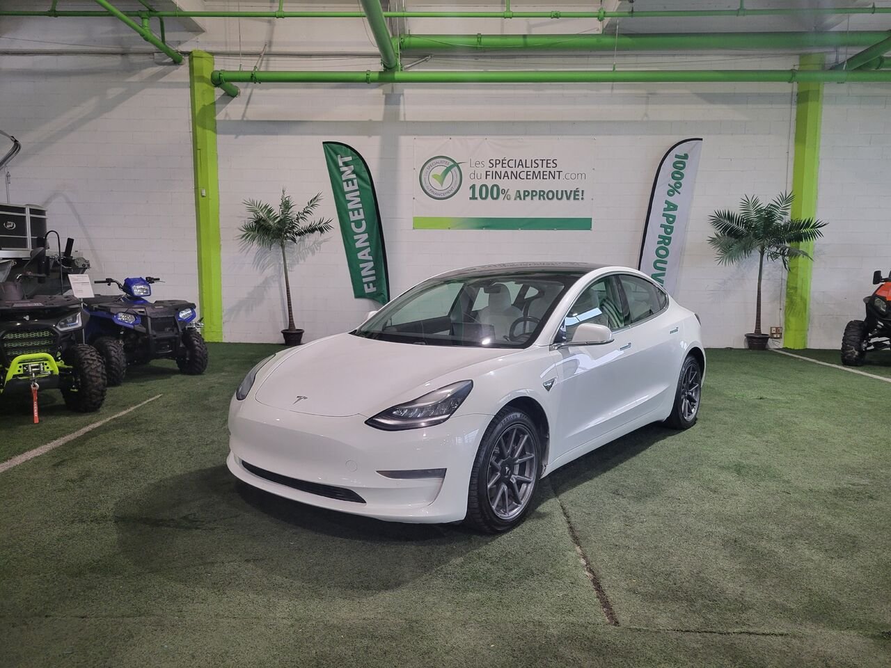 Tesla Model 3 2019 Blanc Longueuil, - photo #0