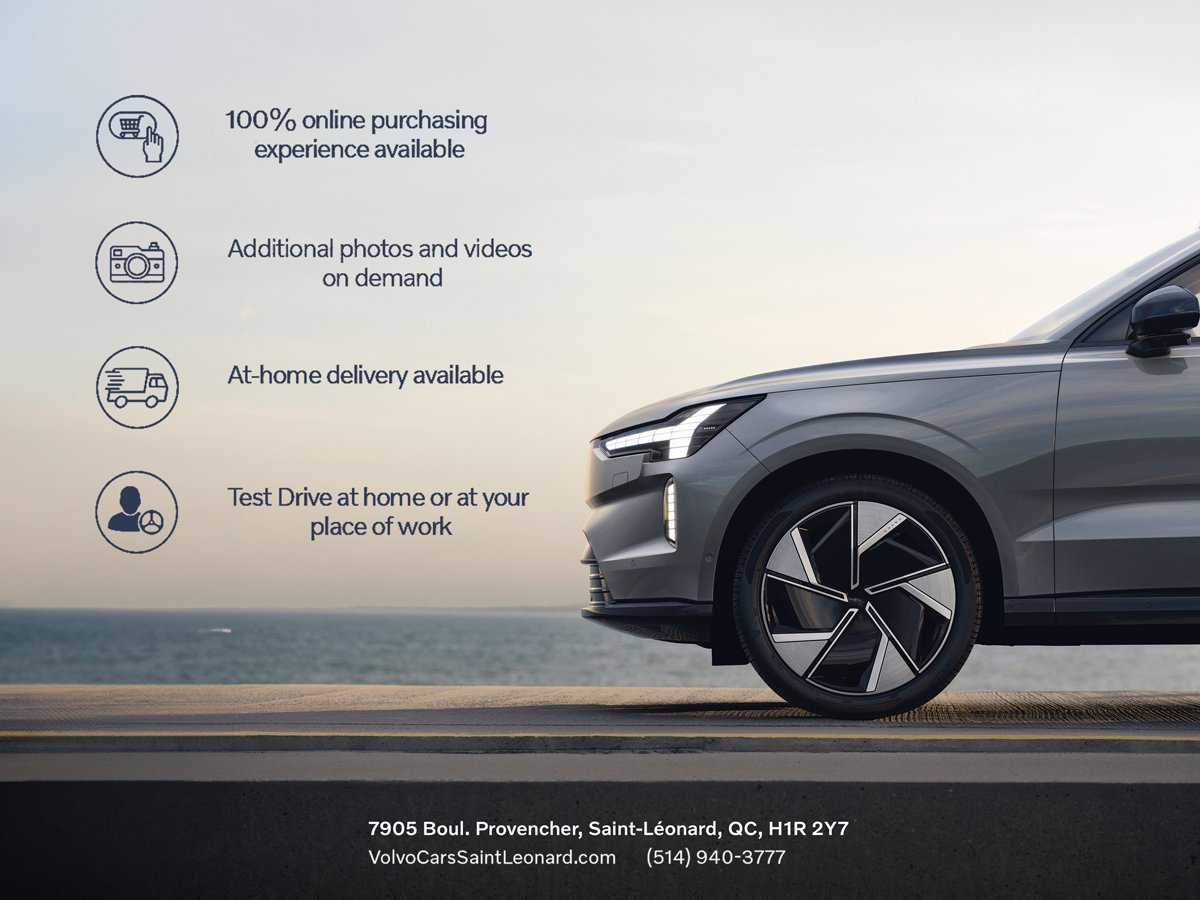 2024 Volvo XC90 B6 PLUS BRIGHT Grey Montreal - photo #12