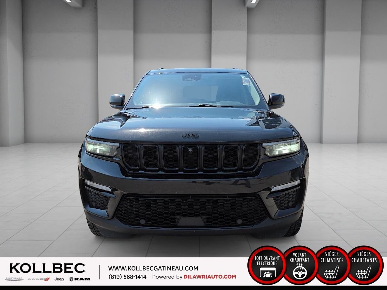 JEEP GRAND CHEROKEE 26561 | Limited 4x4 2023 Noir Gatineau - photo #10