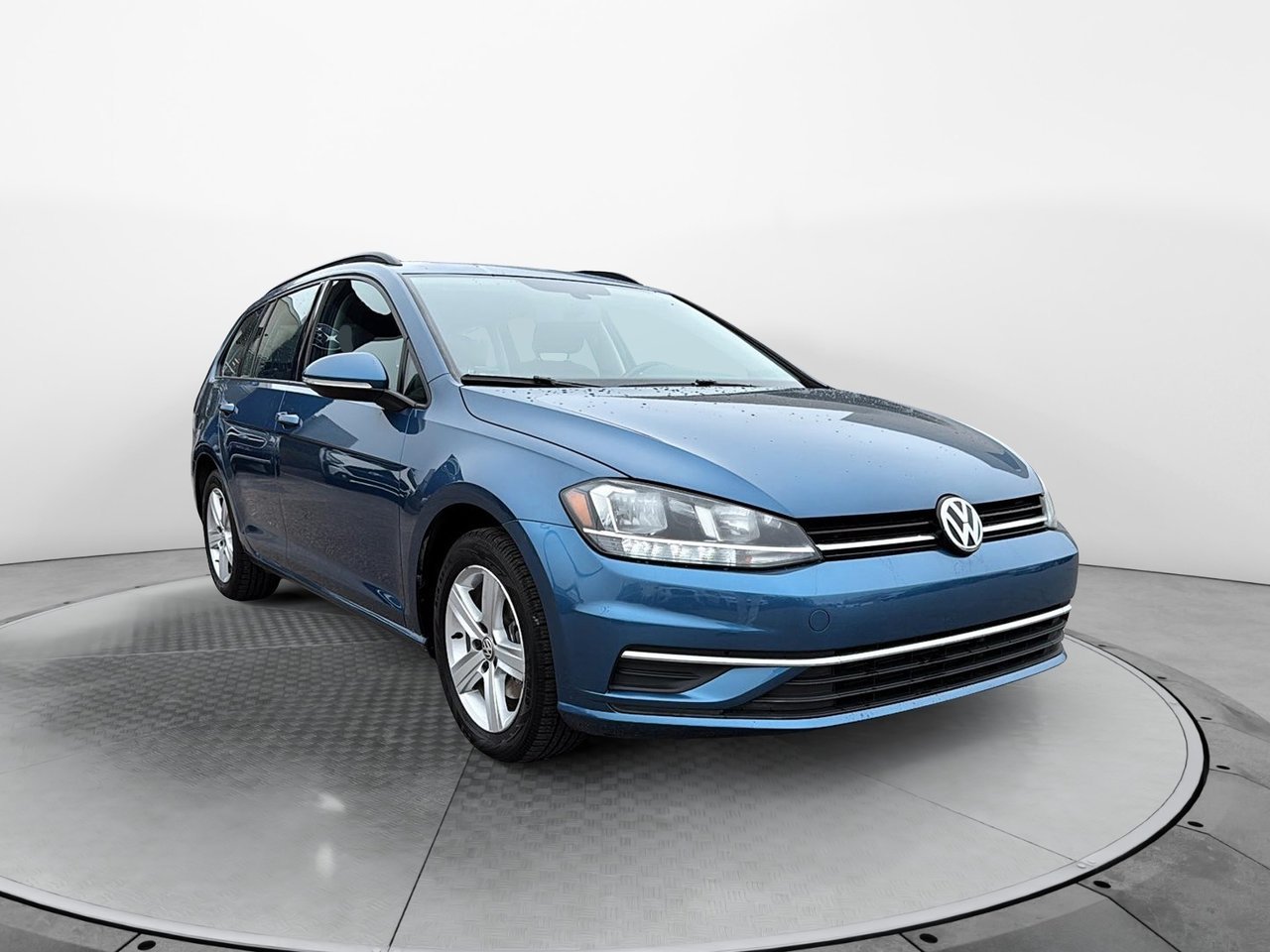 Volkswagen Golf SportWagen NIV 3VW117AU3KM517964 2019 Bleu Baie-Comeau - photo #1