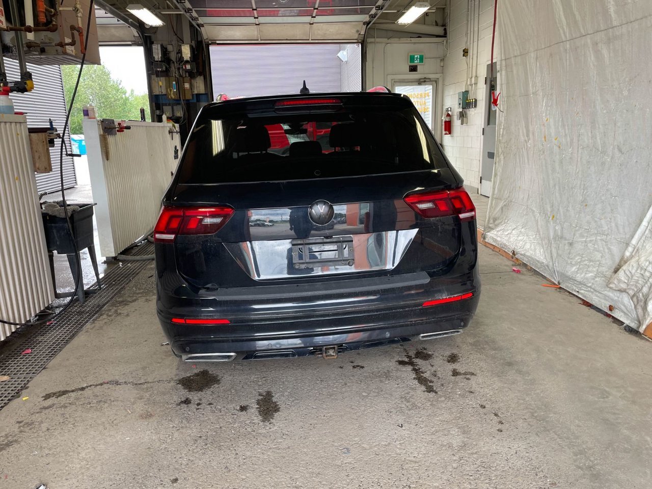 Volkswagen Tiguan HIGHLINE 4MOTION *TOIT* NAV CUIR SIÈGES CHAUFF 2018 Noir Saint-Jérôme - photo #8