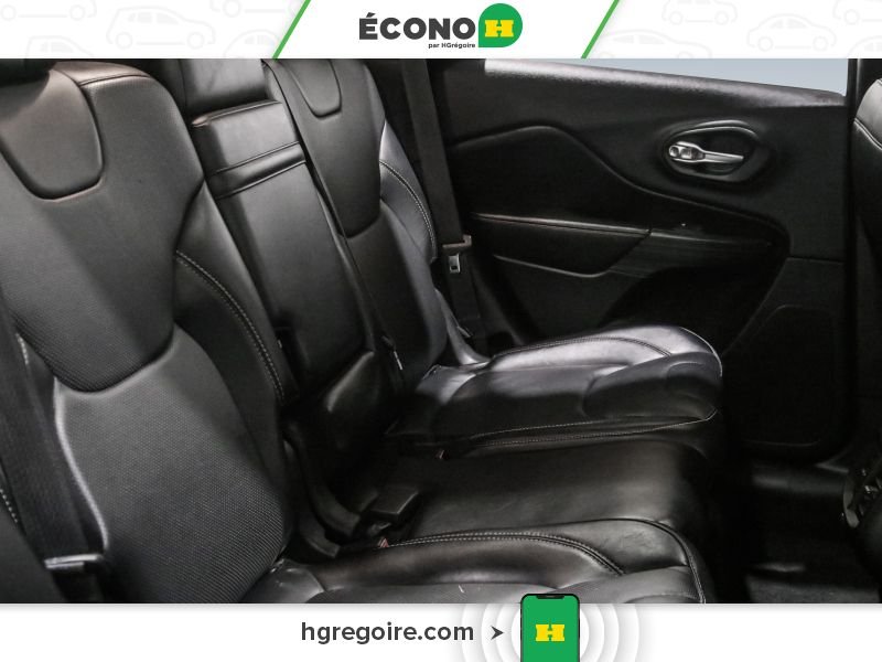 Jeep Cherokee 821127A | LIMITED 4WD CUIR TOIT PANO BLUETOOTH CAMÉRA MAGS 2015 Blanc Laval - photo #26