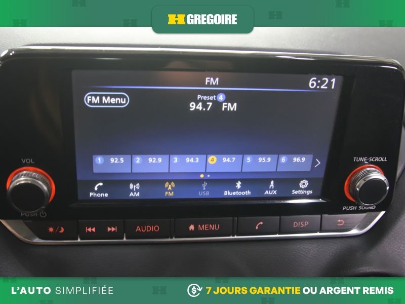 Nissan Sentra 821054 | S A/C MAGS CAM RECUL BLUETOOTH 2021 Noir Laval - photo #11
