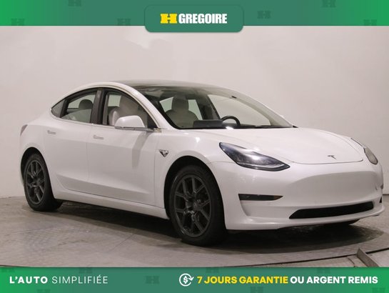Tesla Model 3 2019 2019 Blanc