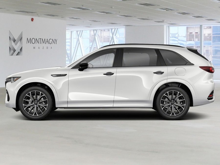 MAZDA CX-70 hybride rechargeable GT TI 2025 Blanc rhodium métallisé
