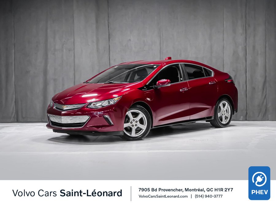 2017 Chevrolet Volt LT VOLANT CHAUFFANT APPLE CAR PLAY WINE RED