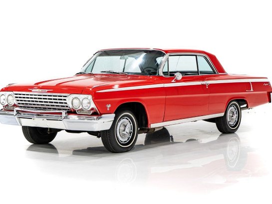 Chevrolet Impala 1962 1962 Rouge