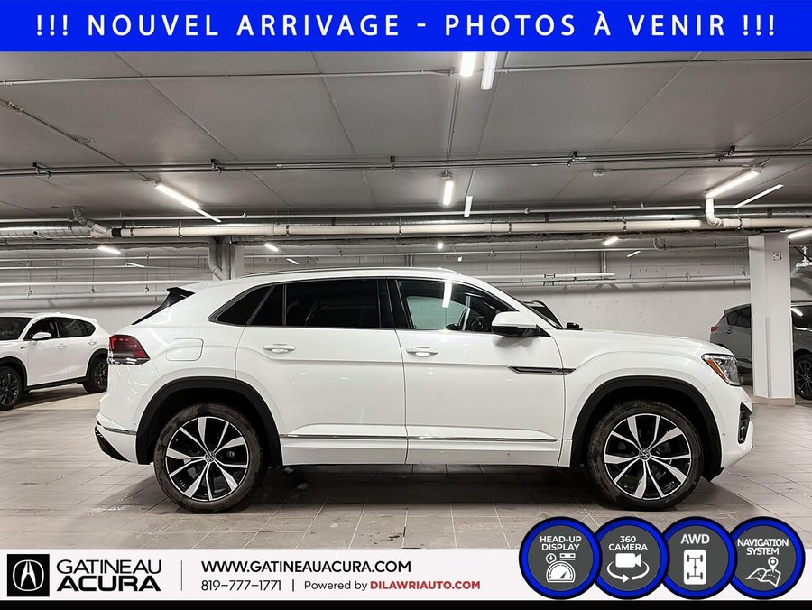 Volkswagen Atlas Cross Sport *** UN PROPRIO + CLEAN CARFAX + BAS KILOMÉTRAGE*** 2024 Blanc