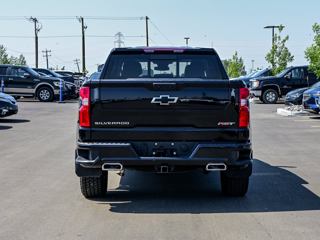 2024 Chevrolet Silverado 1500 4WD Crew Cab 147 RST Black Sherwood Park - photo #11