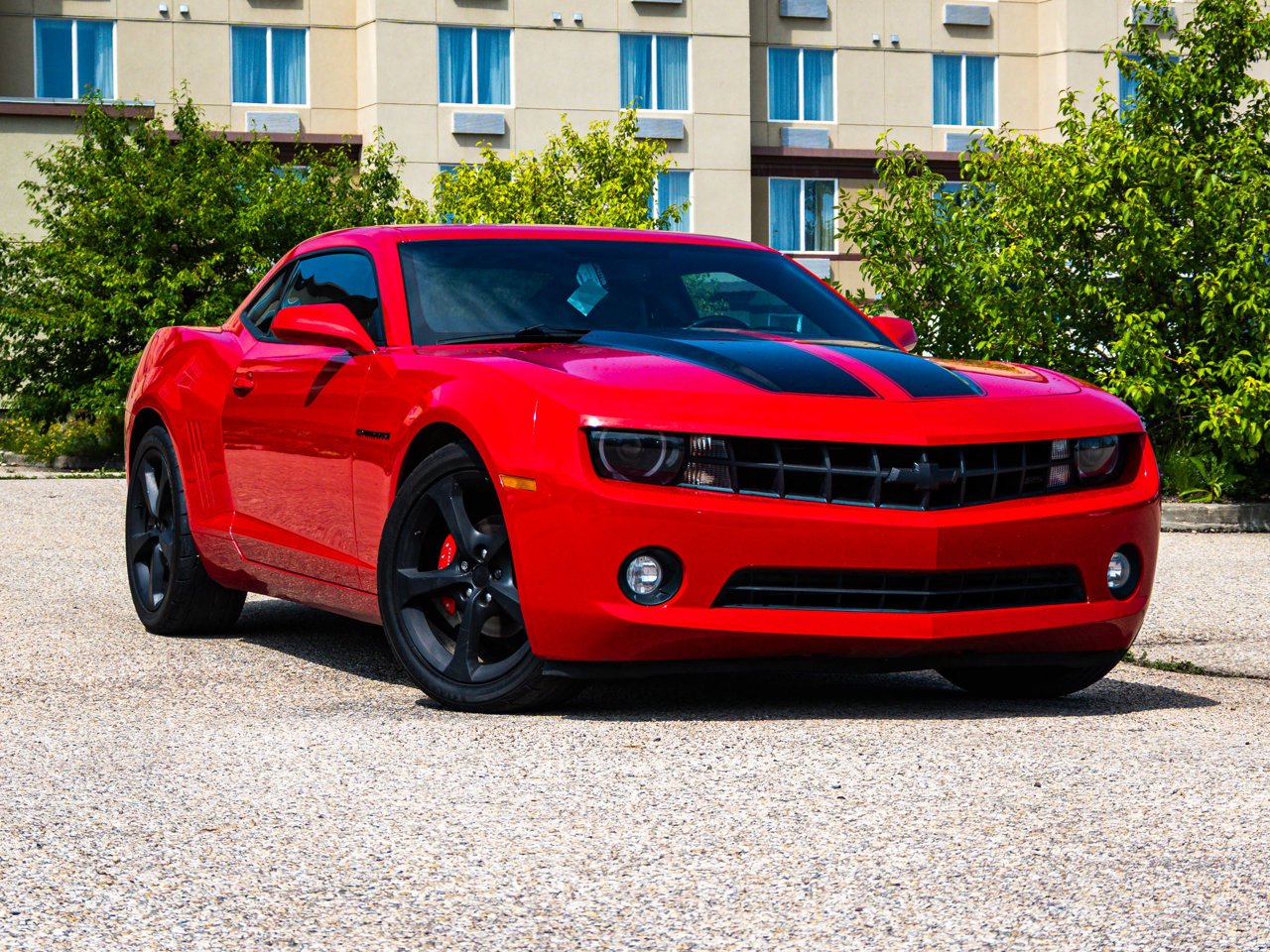 2013 Chevrolet Camaro 2dr Cpe 2LT Red Sherwood Park - photo #1