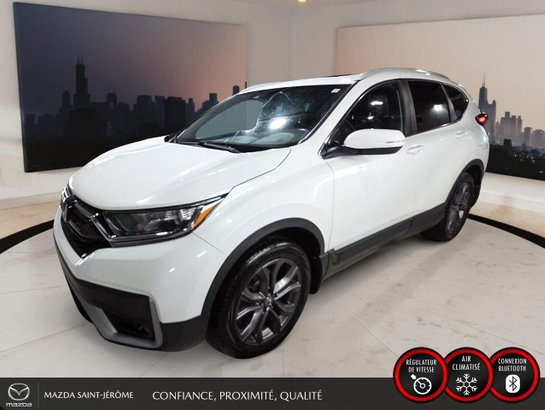 Honda CR-V Sport | TOIT OUVRANT | CUIR | AWD | 2021 Blanc