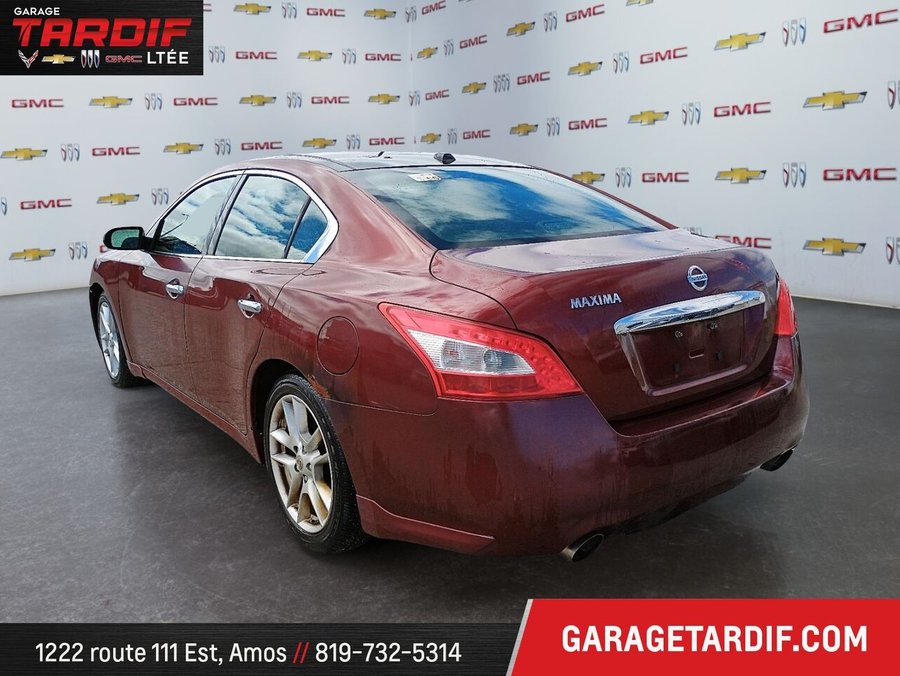 2009 NISSAN MAXIMA 2009 Red