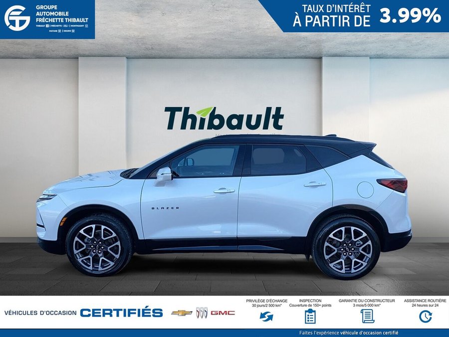 CHEVROLET BLAZER RS 4 portes TI 2024 Blanc