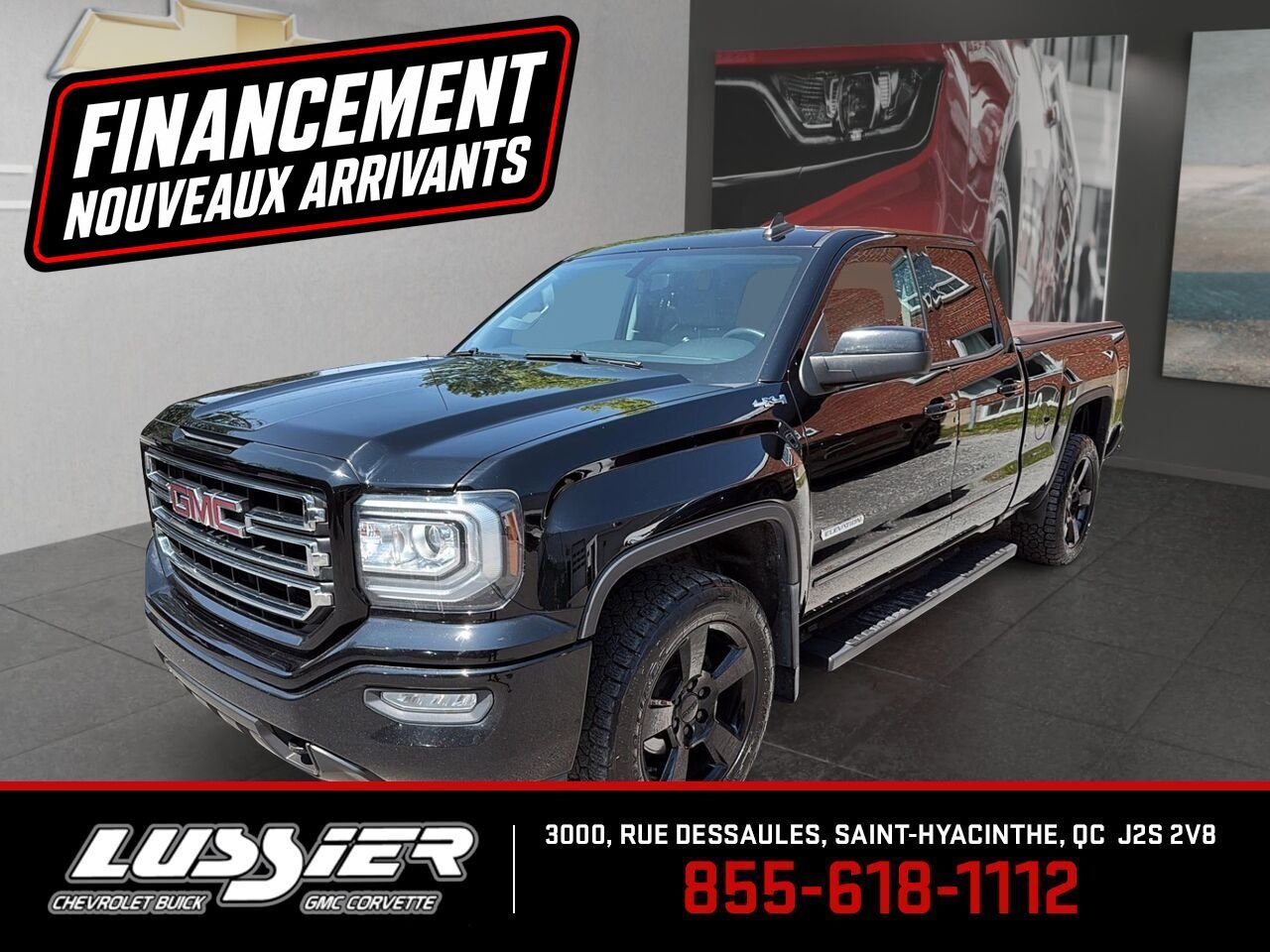 GMC SIERRA 1500 BASE 2018 Noir Saint-Hyacinthe - photo #0