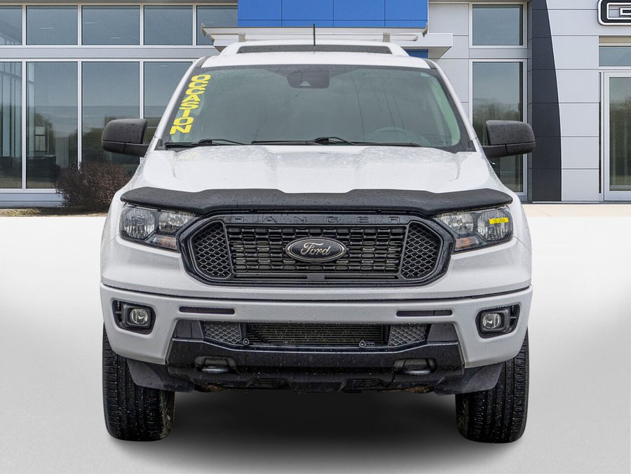 Ford Ranger XLT cabine SuperCrew 4RM caisse de 5 pi 2021 Blanc