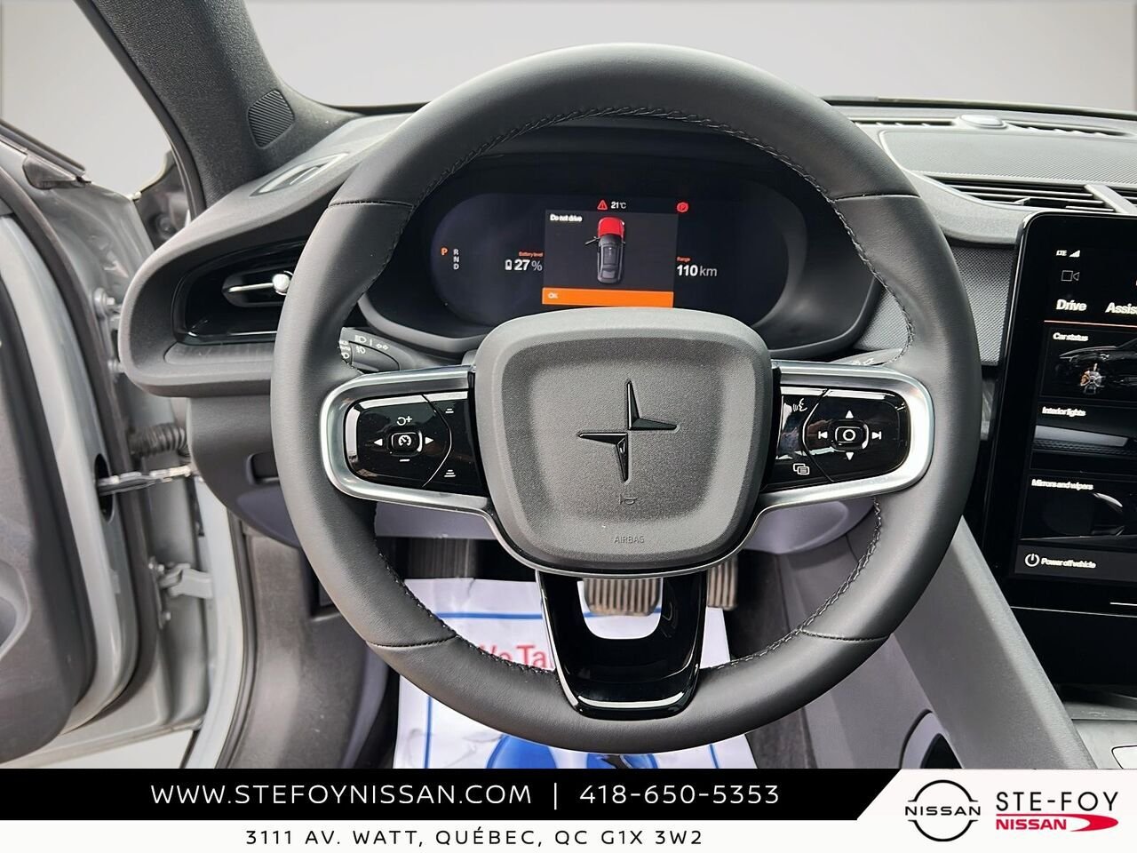 Polestar 2 LONG RANGE 2025 Gris Ste-Foy - photo #11