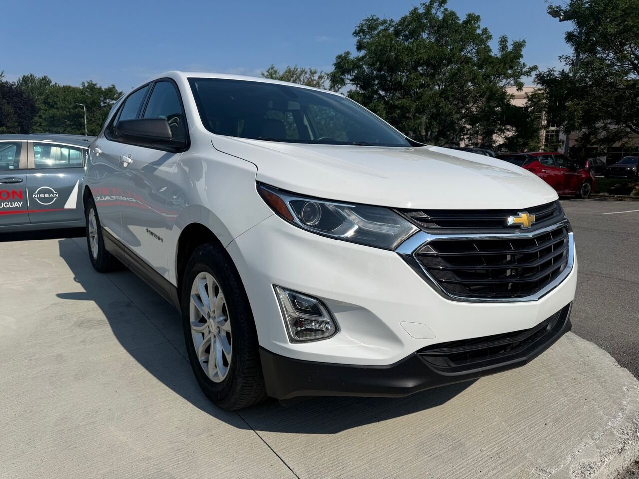Chevrolet Equinox LS FWD | JAMAIS ACCIDENTÉ✅ | 27 335KM!!🔥 2018 Blanc Châteauguay - photo #2