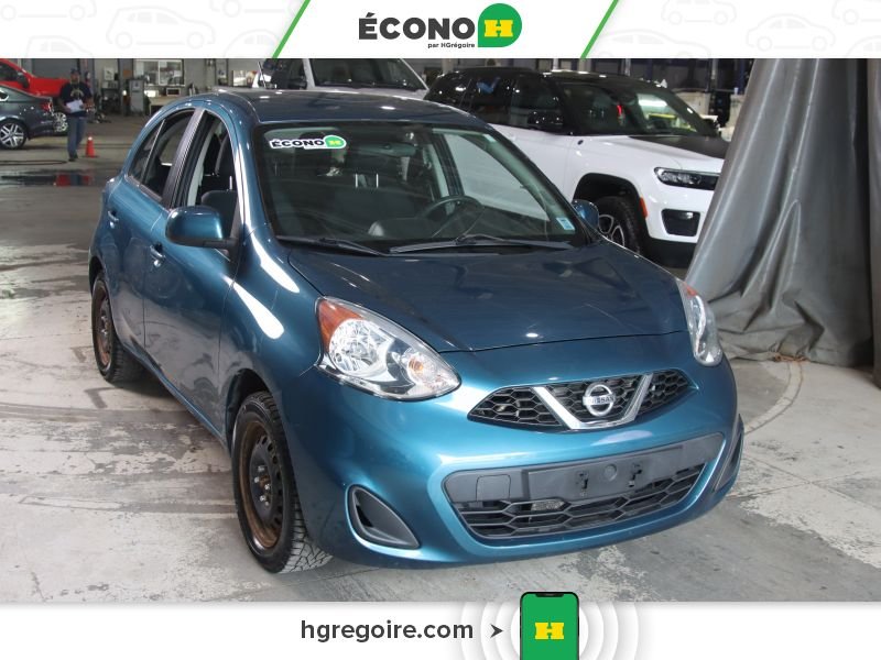 Nissan MICRA 2018 Bleu Saint-Eustache - photo #0