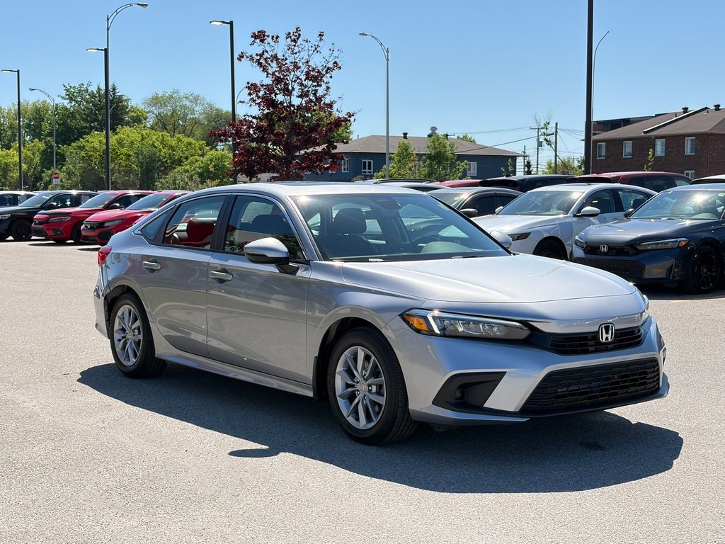 2024 Honda Civic Sedan EX CVT Silver Gatineau - photo #6