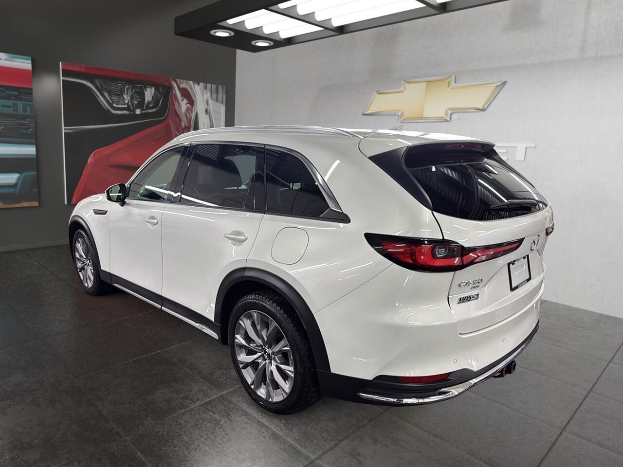 2024 MAZDA CX-90 HYBRIDE LÉGER GT White Saint-Hyacinthe - photo #3