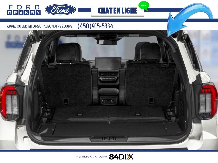 2026 Ford Explorer Rapid Red Metallic Tinted Clearcoat