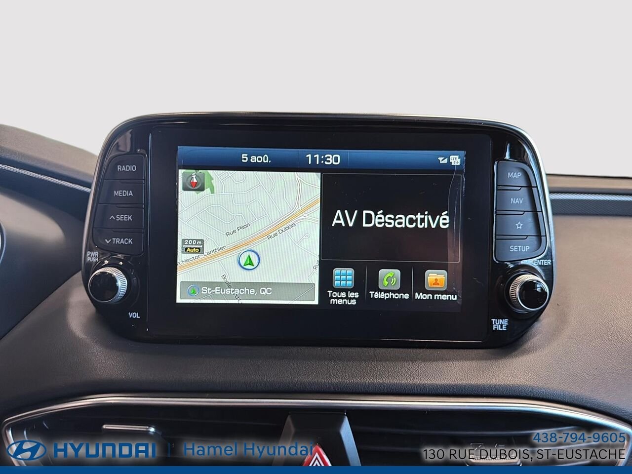 2019 Hyundai Santa Fe White Saint-Eustache - photo #14