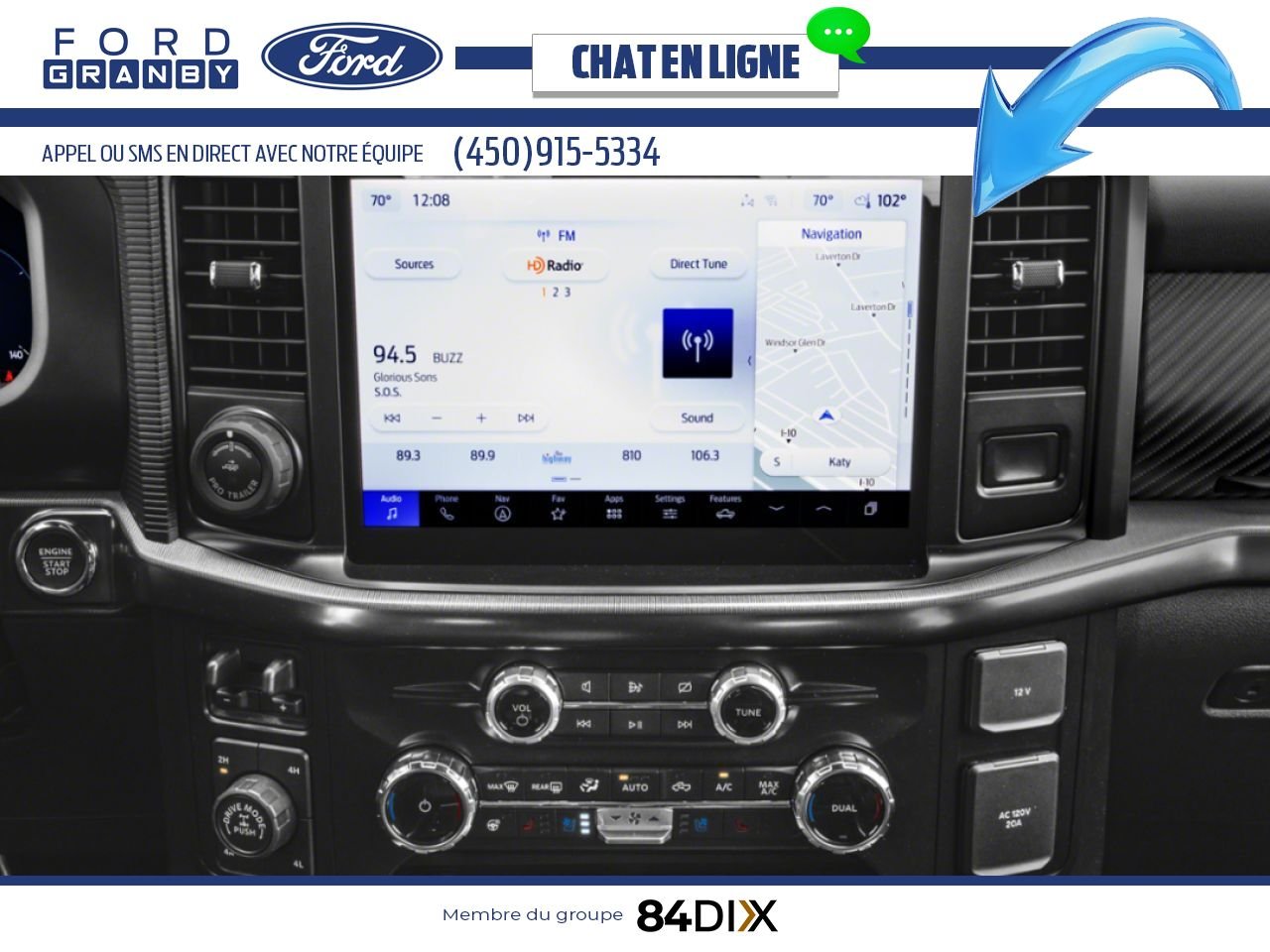 Ford F-150 2025 Gris carbonisé métallisé Granby - photo #9
