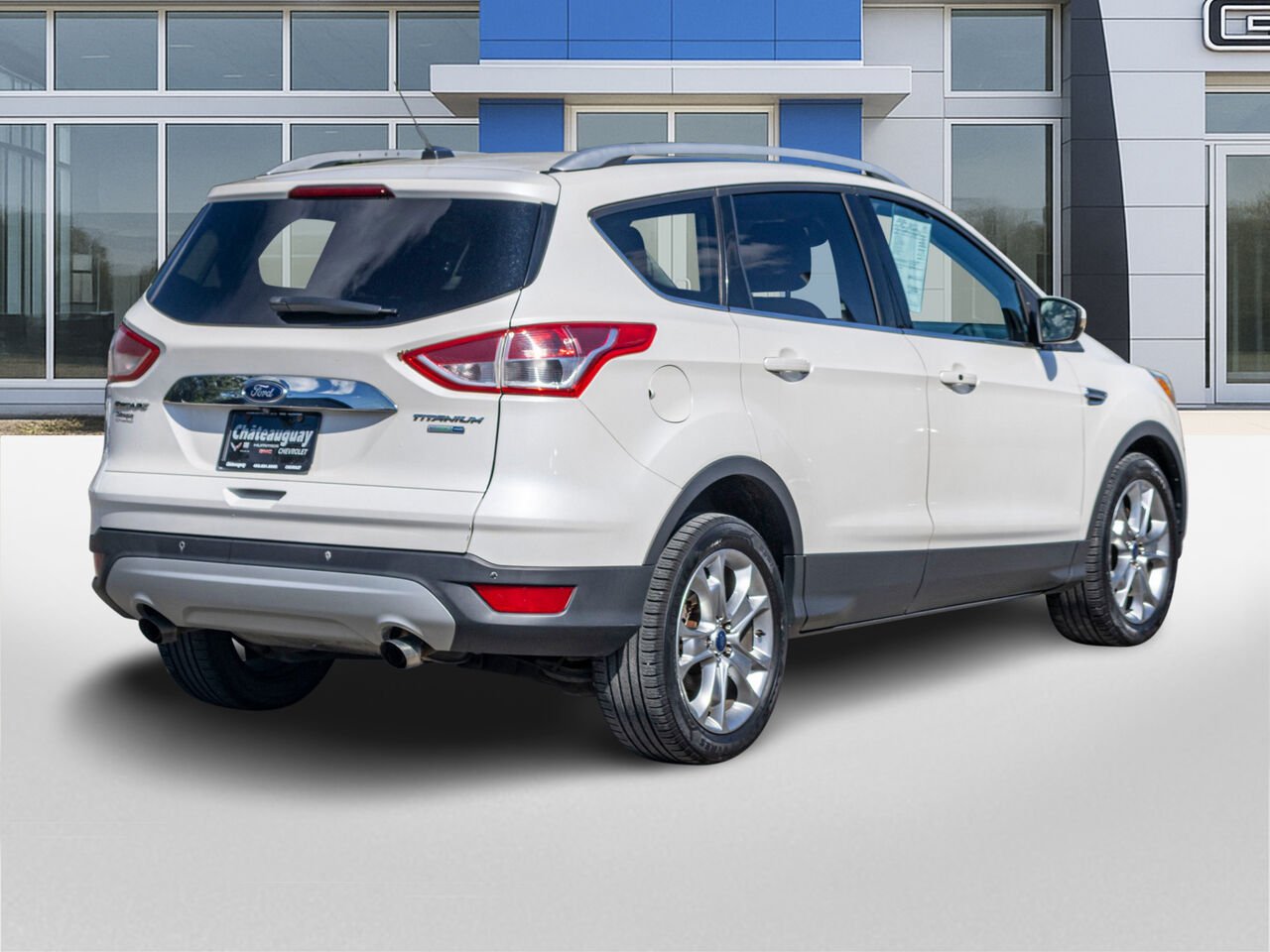2014 Ford Escape 4 RM 4 portes Titanium White Châteauguay - photo #4
