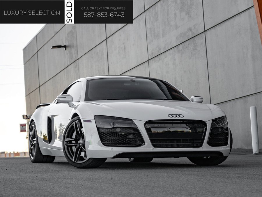2015 Audi R8 2015 White