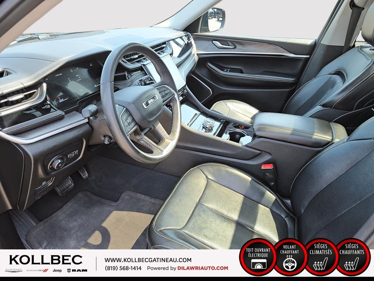 JEEP GRAND CHEROKEE 26561 | Limited 4x4 2023 Noir Gatineau - photo #23