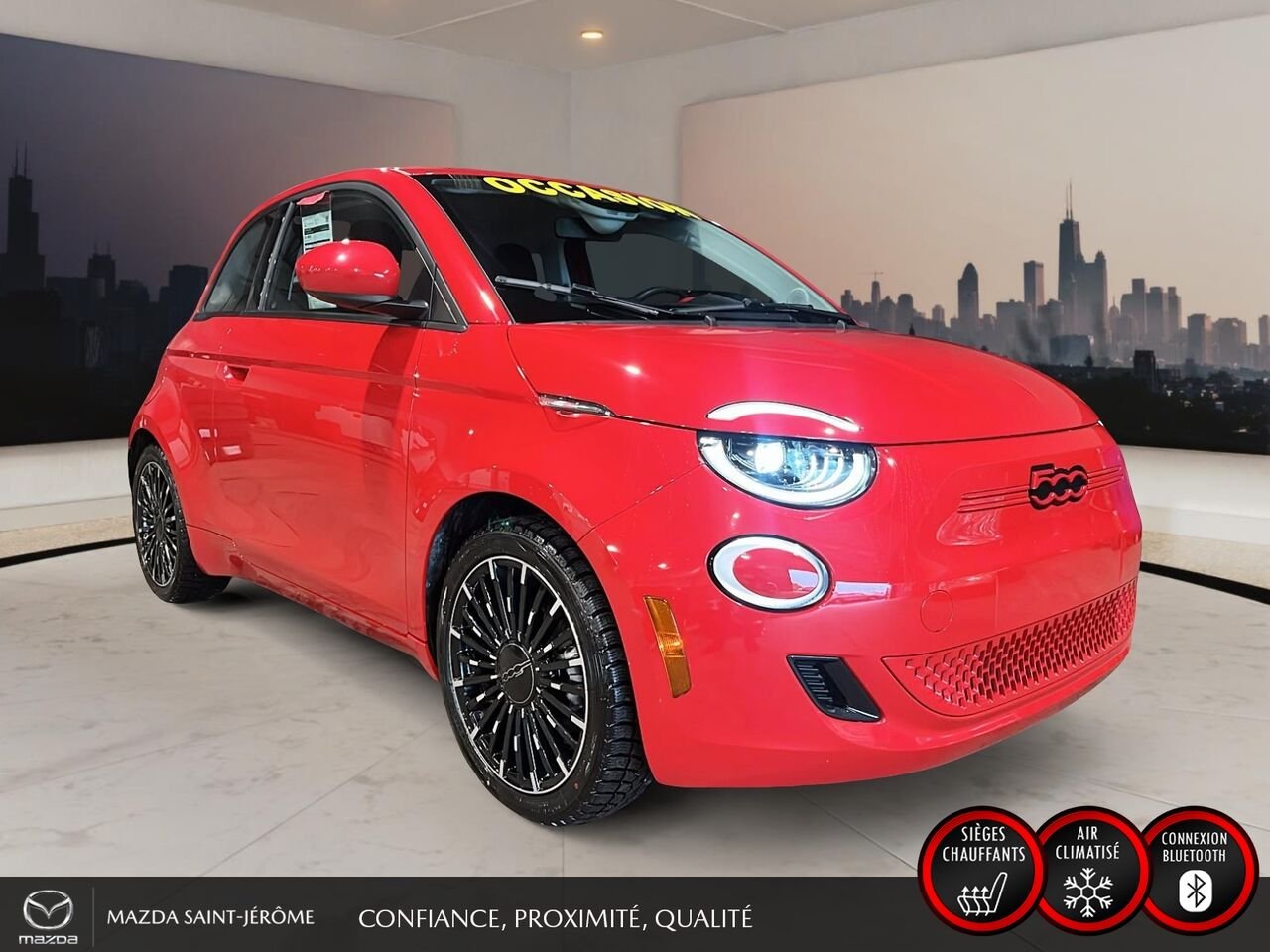 FIAT 500e 2024 Rouge Saint-Jérôme - photo #3