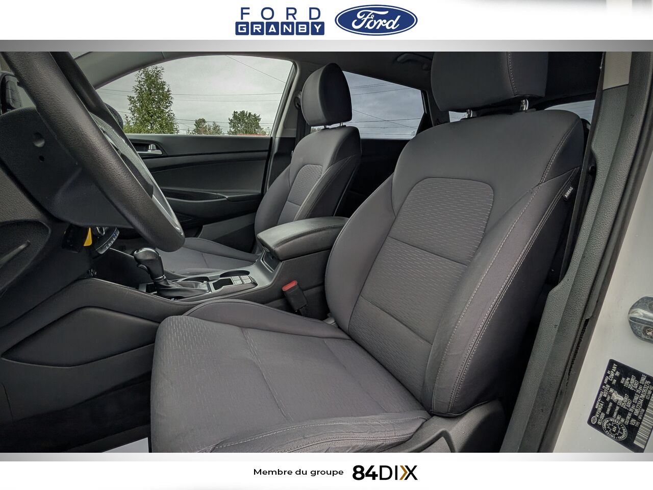 2021 Hyundai Tucson White Granby - photo #13