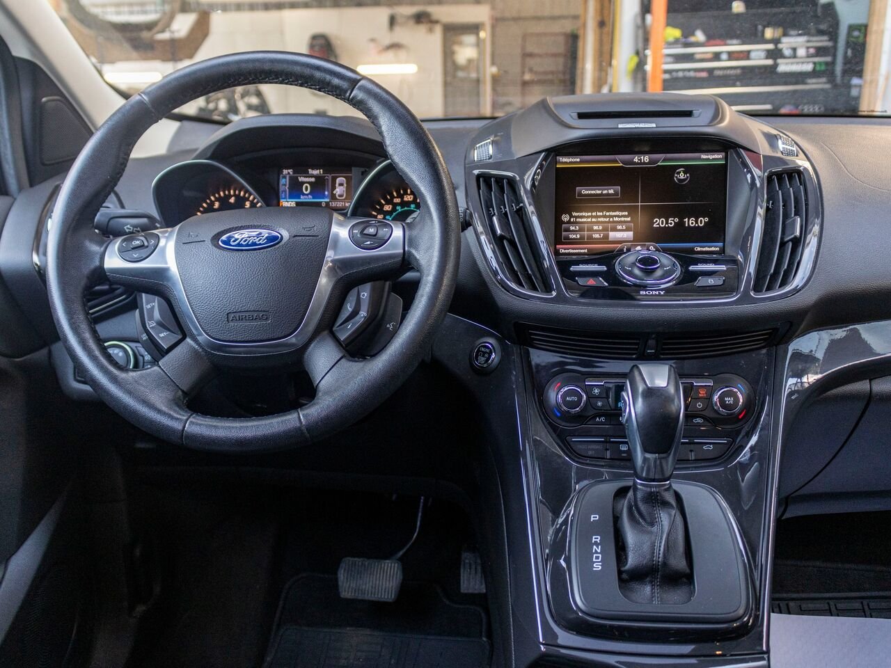 2014 Ford Escape 4 RM 4 portes Titanium White Châteauguay - photo #8