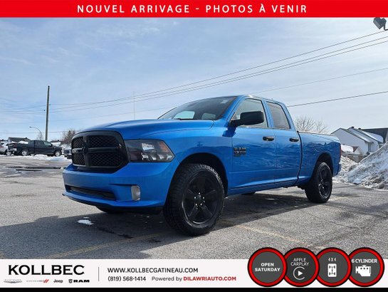 2023 RAM 1500 CLASSIC *** UN PROPRIO + CLEAN CARFAX + NIGHT EDITION *** Blue