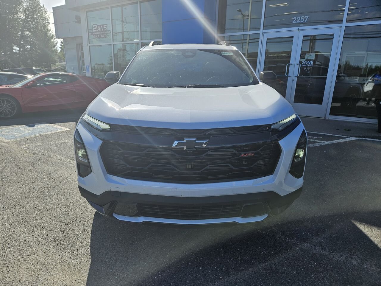 2026 Chevrolet Equinox RS 4 portes TI Polar White Tricoat Thetford Mines - photo #6