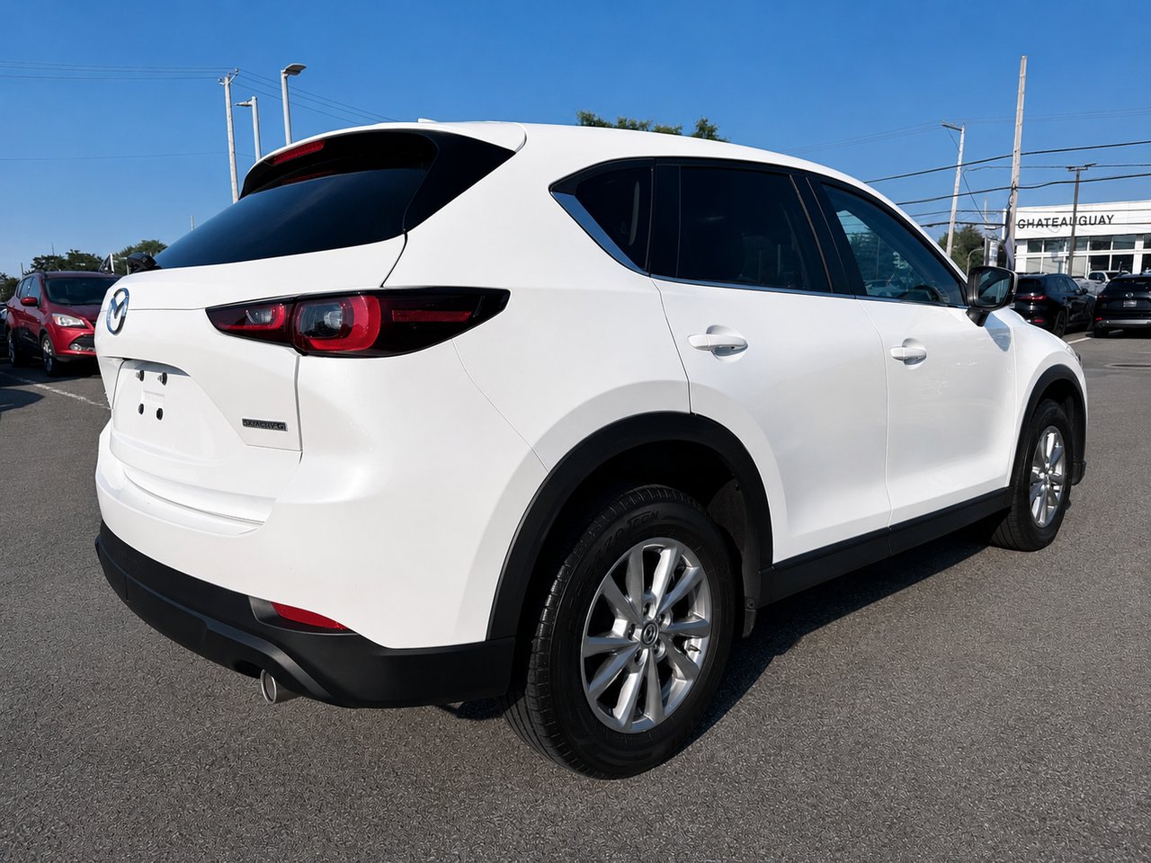 Mazda CX-5 GS 2022 Blanc Châteauguay - photo #4