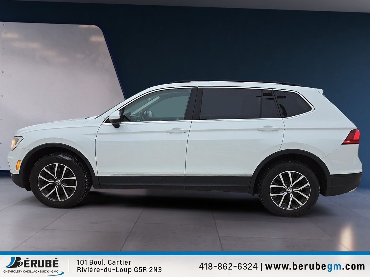 Volkswagen TIGUAN Confort Line 2019 Blanc Rivière-du-Loup - photo #4