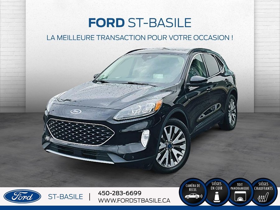 Ford Escape 2020 2020 Noir