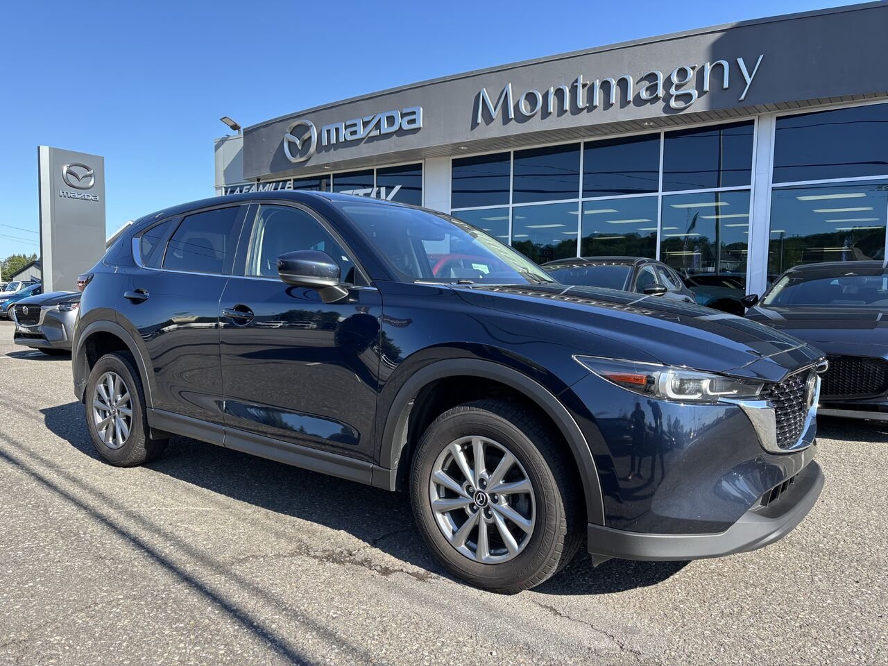 MAZDA CX-5 GS TI sans désactivation de cylindres 2024 Bleu Montmagny - photo #0