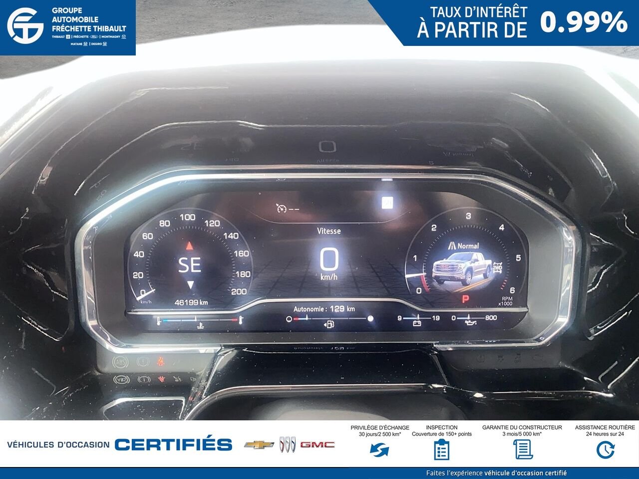 2024 GMC SIERRA Elevation cabine multiplace 4RM 157 po White Montmagny - photo #14