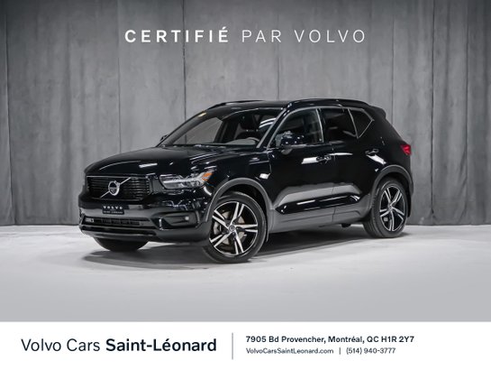 2021 Volvo XC40 T5 R-DESIGN ADVANCED Black