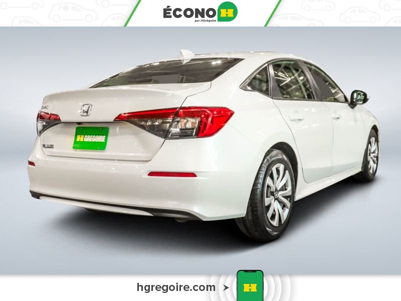 2022 Honda Civic White Saint-Eustache - photo #7