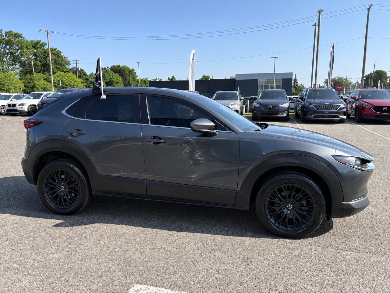 Mazda CX-30 GS GROUPE DE LUXE 2023 Gris Châteauguay - photo #3
