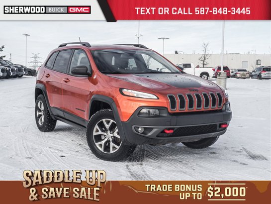2015 Jeep Cherokee 2015 Orange