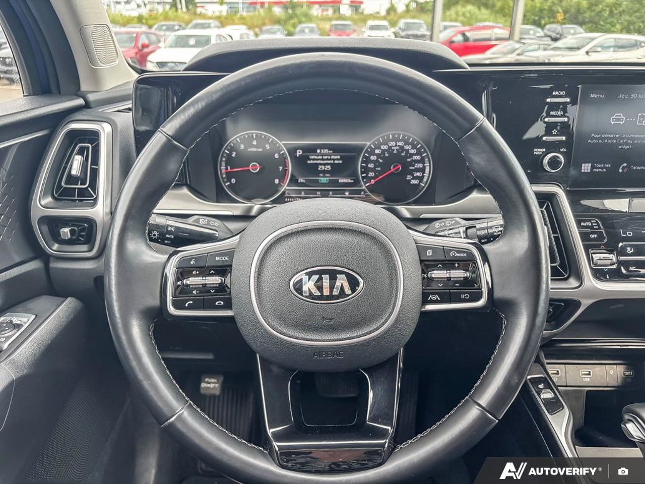 2021 Kia Sorento 5XYRGDLCXMG020417 Blue Mirabel - photo #16