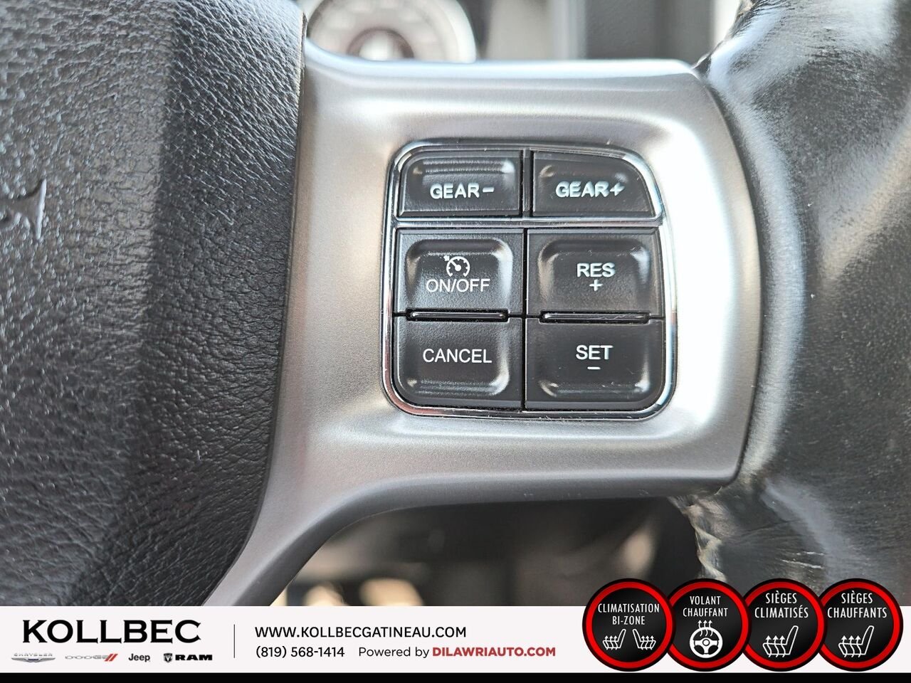 2016 RAM 1500 Limited CREWCAB 4x4 Grey Ottawa & Gatineau - photo #9