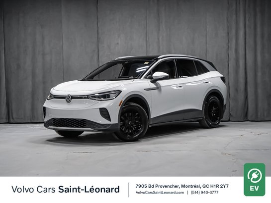 Volkswagen ID.4 PRO S AWD GPS TOIT PANO. 2022 Blanc